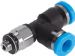 Conex�o T macho lateral   4 x 1/8