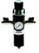 Filtro regulador para pintura Arc-Dal com entrada de 3/8 e 02 sa�das de 1/4