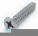 Parafuso Auto-Atarraxante Cabe�a Chata Phillips: A�o Inoxid�vel - A2 / Dimens�es - DIN 7982 / Rosca - DIN 7970